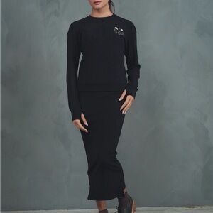 Chic Black Pencil Skirt for Women